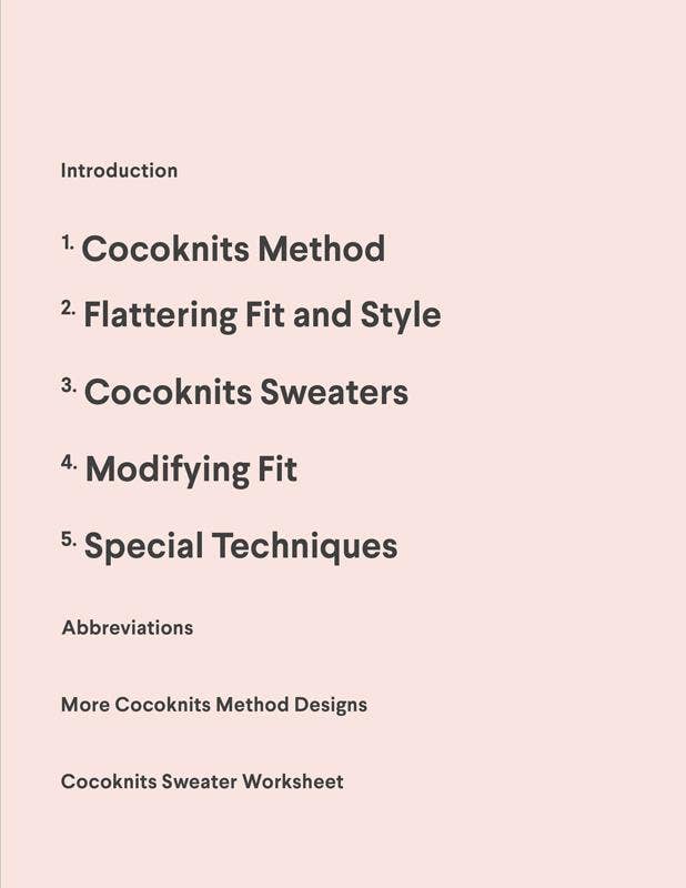 "Cocoknits Sweater Workshop" by Julie Weisenberger