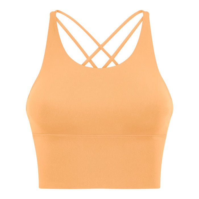 Cross Strap Sports Bra for Women