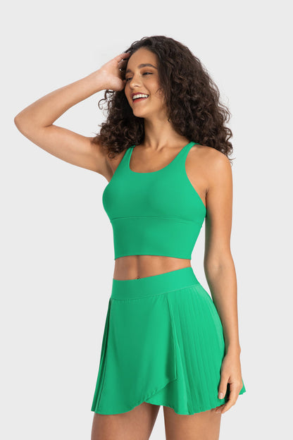 Cross Strap Sports Bra for Women