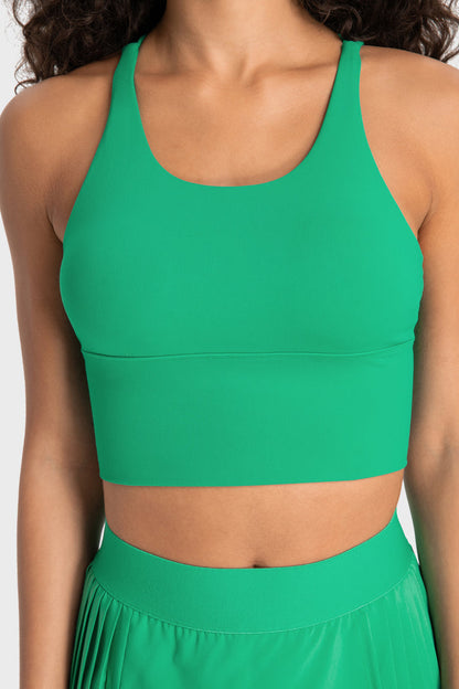 Cross Strap Sports Bra for Women