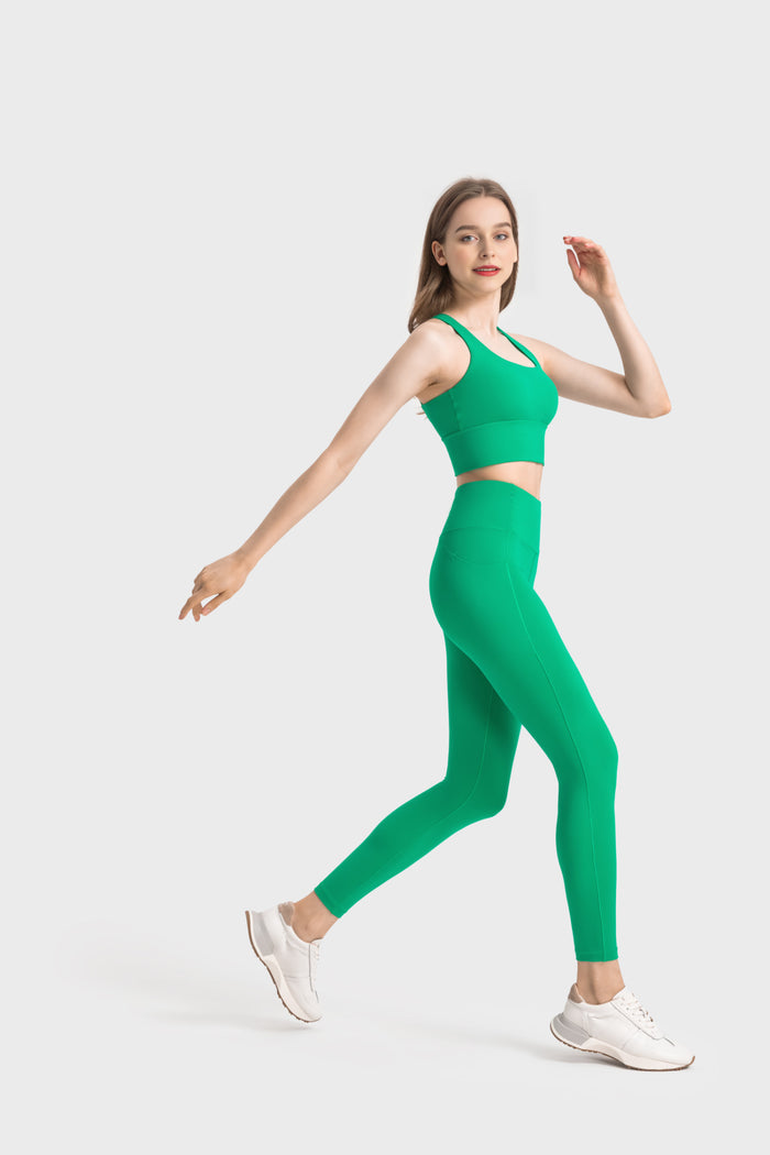 Cross Strap Sports Bra