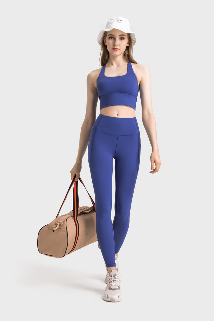 Cross Strap Sports Bra