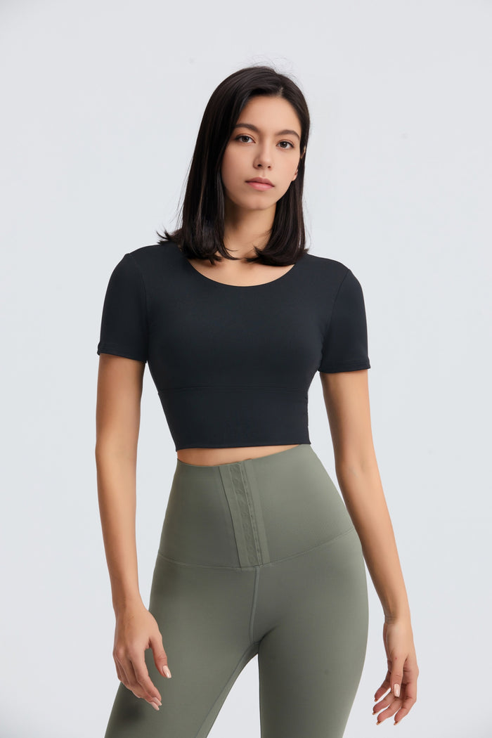 Cross Tied Sports Bra for Women