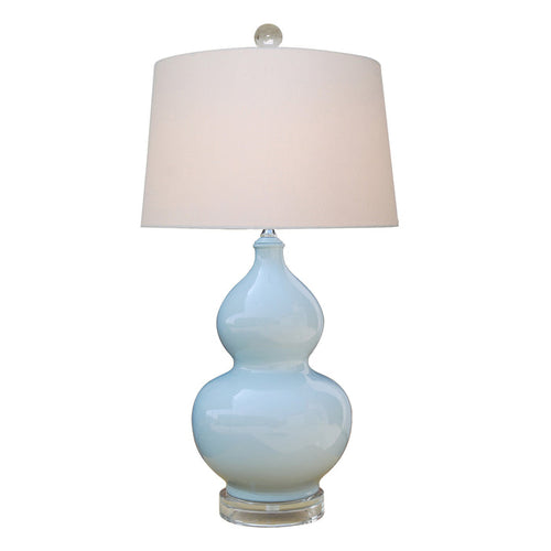 Crystal Base Gourd Lamp