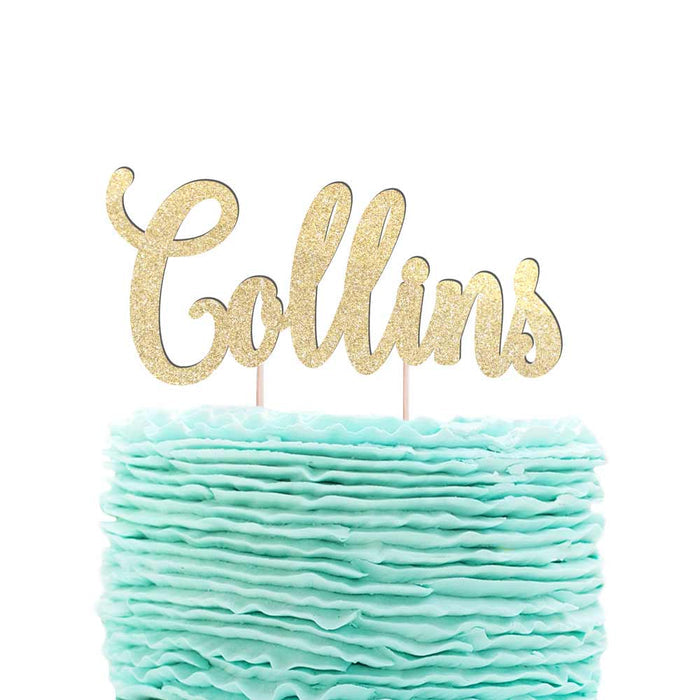 Custom Text Cake Topper - XOXOKristen