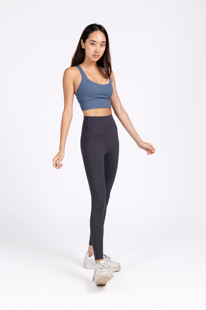 Double Cross Back Sports Bra for Women – Medium Support