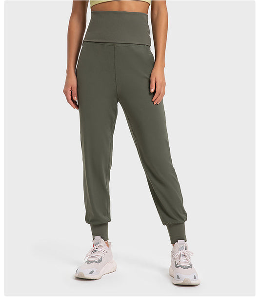 Draped Casual Yoga Leggings for Women
