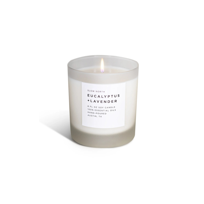 Eucalyptus + Lavender Candle - 8 oz