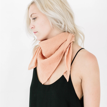 Fine Organic Cotton Scarf
