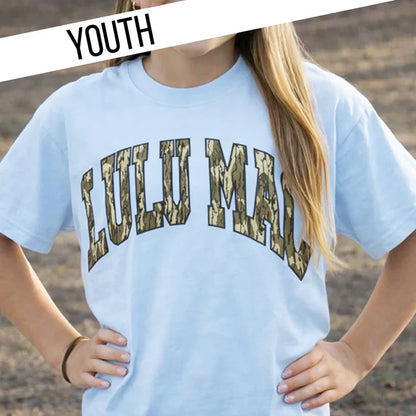 Girl's Lulu Mac Short Sleeve Mossy Oak Tee
