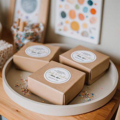 Greenery Favor Stickers
