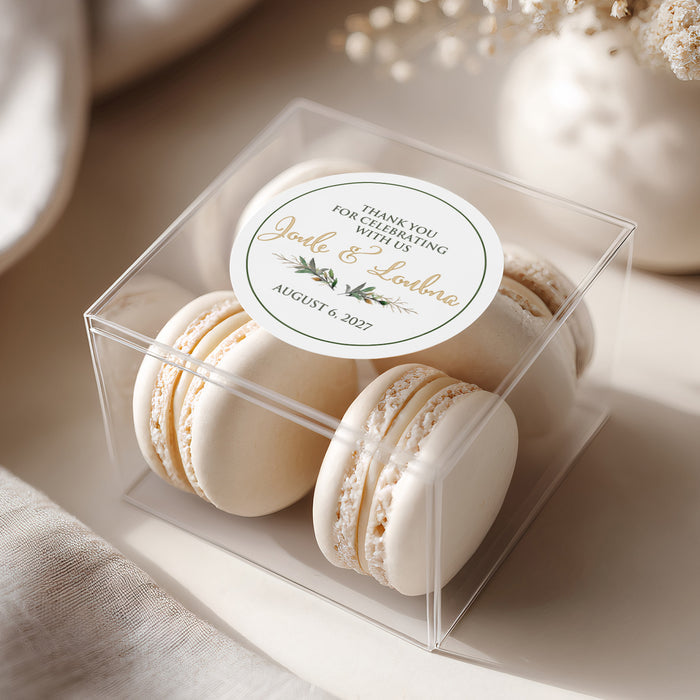 Greenery Favor Stickers