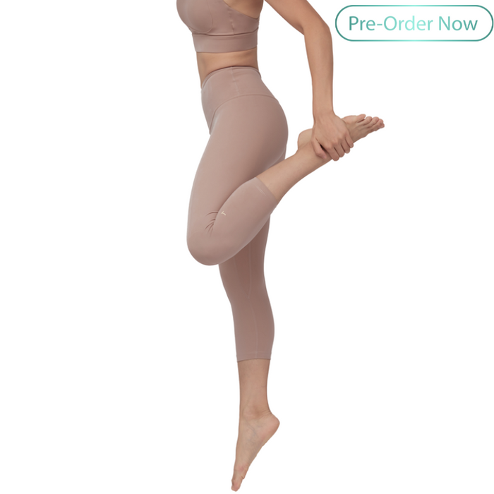 High-Rise 17" Leggings – Seamless High Waisted Gym Leggings