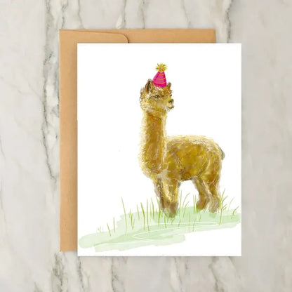 Birthday Alpaca