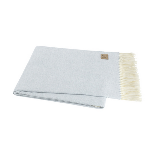 Hydrangea Herringbone Throw