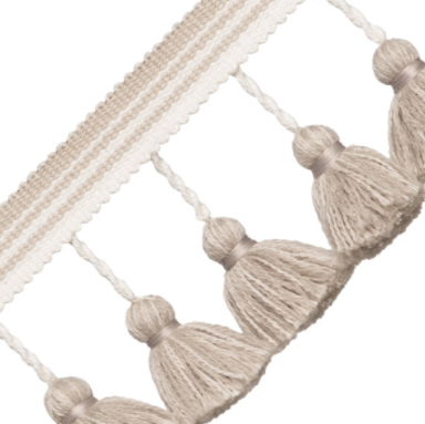 Italian Tassel Fringe: Available in 12 Colors - Annabel Bleu