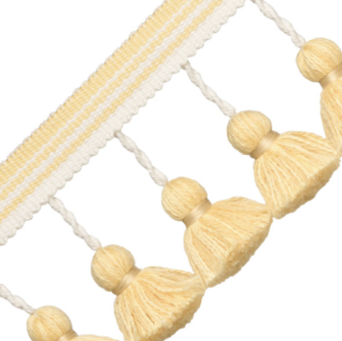 Italian Tassel Fringe: Available in 12 Colors - Annabel Bleu