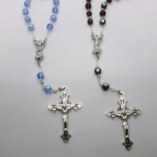 Kelly's AB Crystal Resurrection Prayer Beads