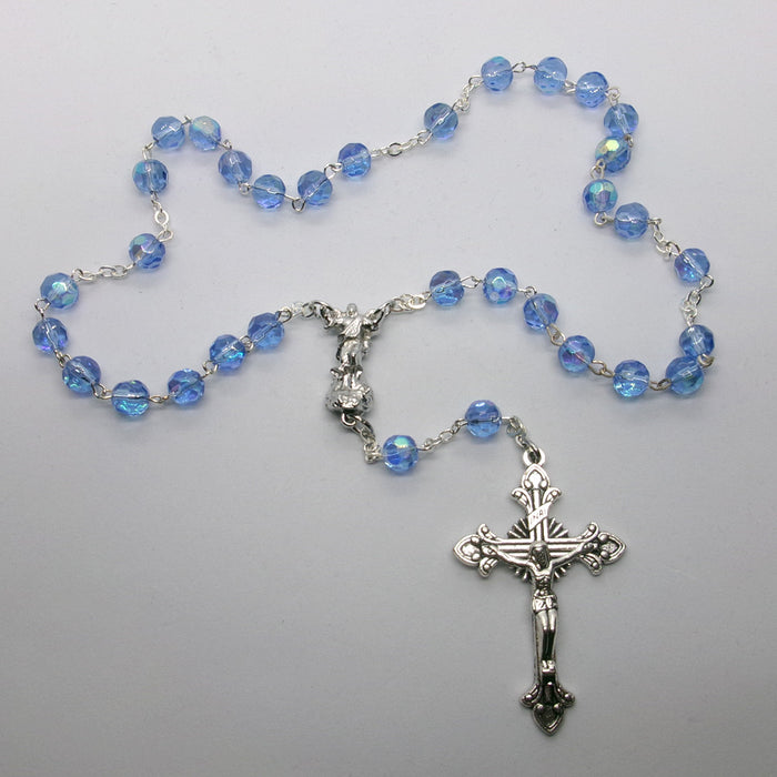 Kelly's AB Crystal Resurrection Prayer Beads