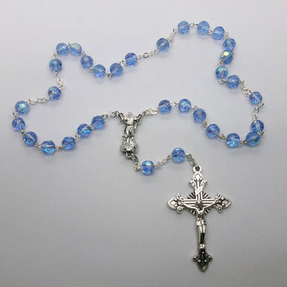Kelly's AB Crystal Resurrection Prayer Beads