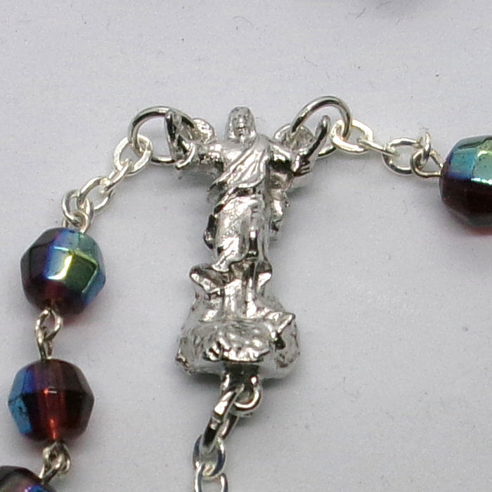 Kelly's AB Crystal Resurrection Prayer Beads