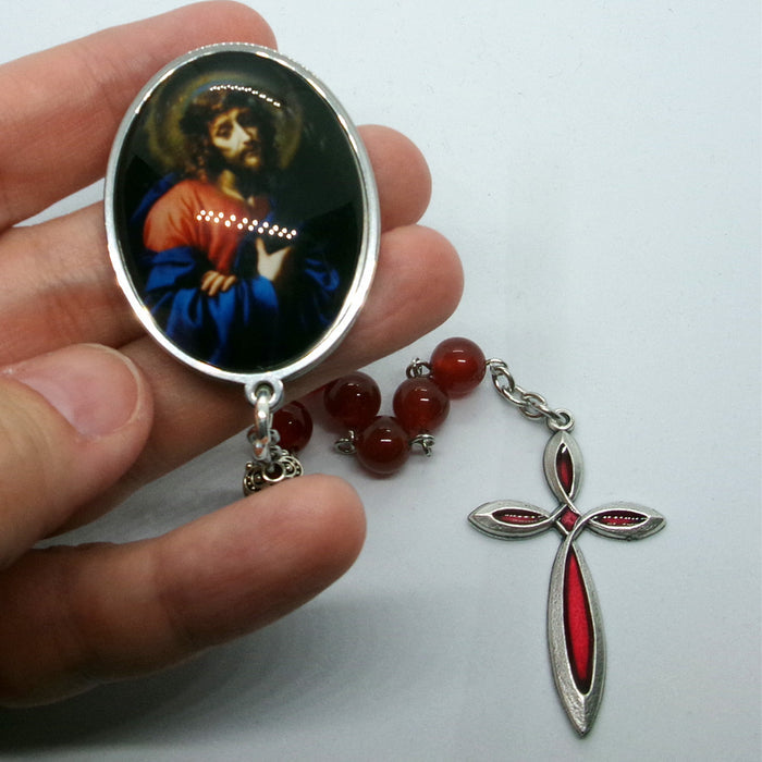 Kelly's Carnelian "Ecce Homo" Chaplet