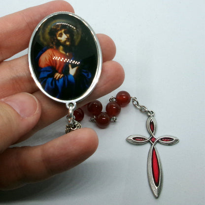 Kelly's Carnelian "Ecce Homo" Chaplet