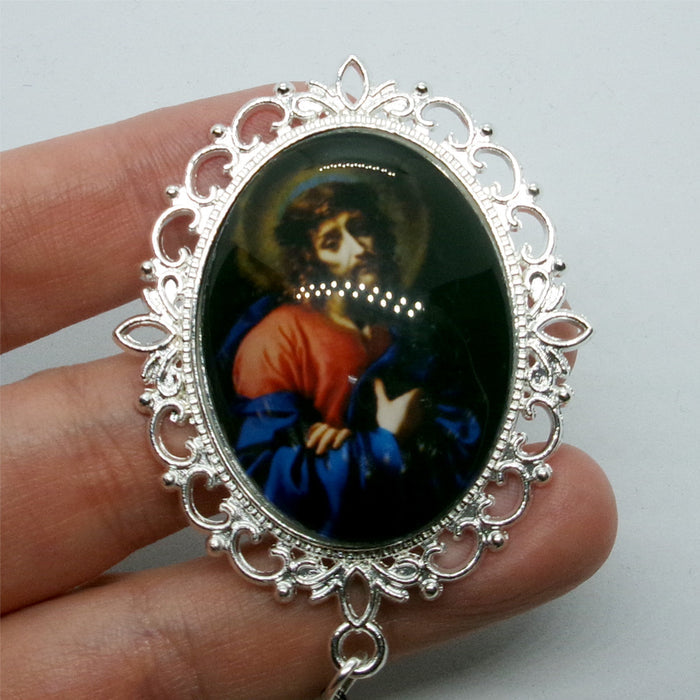 Kelly's White Skull "Passion" Chaplet