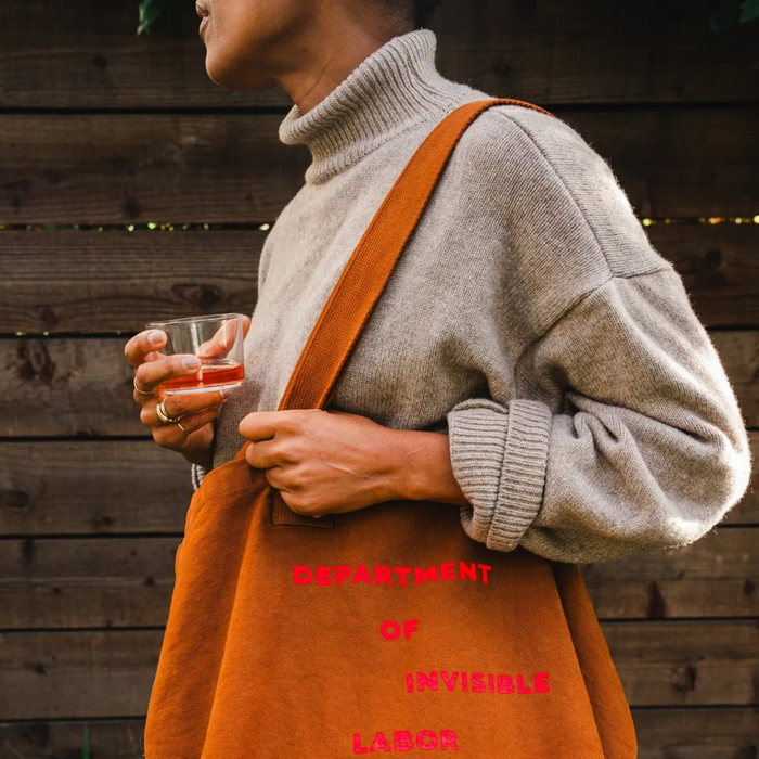 Large Tote - Chocolate