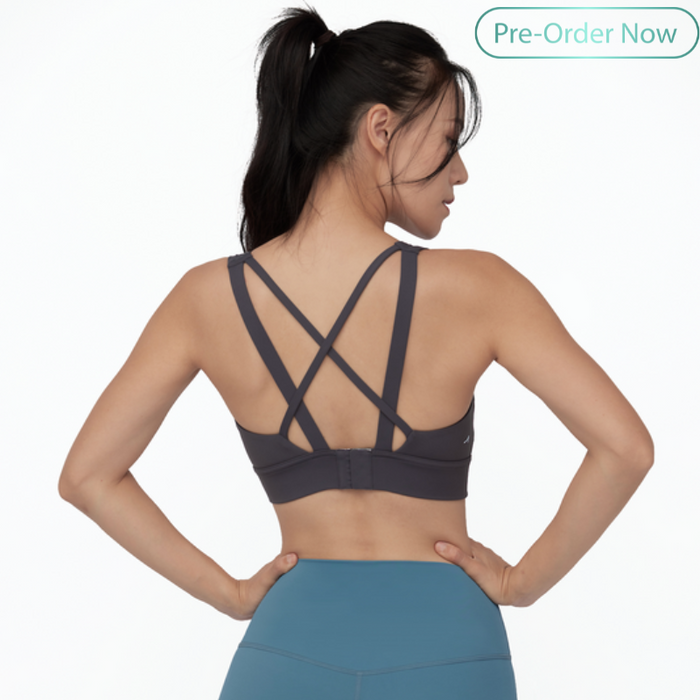 Lexia Strappy Sports Bra for Women – Medium Support