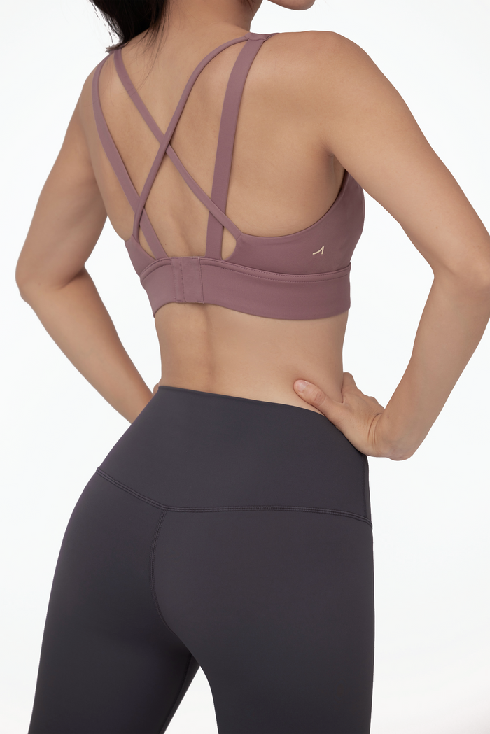 Lexia Strappy Sports Bra for Women – Medium Support