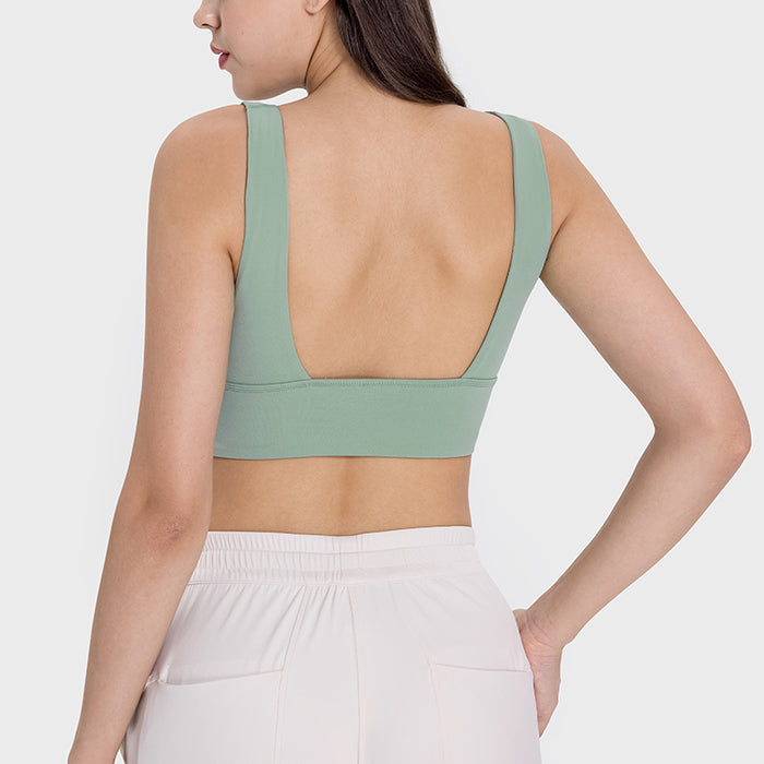 Lightweight Backless Sports Bra for Women