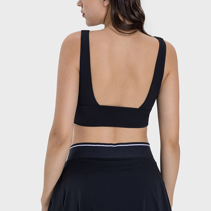 Lightweight Backless Sports Bra for Women