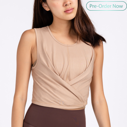 Loose Fit Tie Strap Tank Top for Women