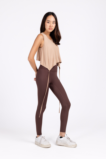 Loose Fit Tie Strap Tank Top for Women
