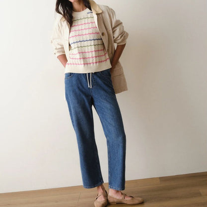 Marine Layer Women's Mina Pointelle Sweater