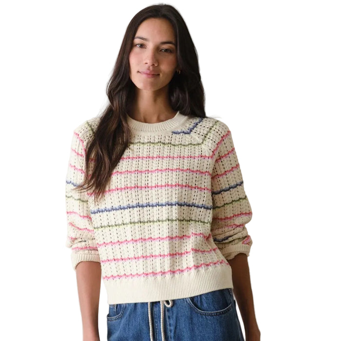 Marine Layer Women's Mina Pointelle Sweater