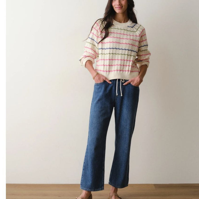 Marine Layer Women's Mina Pointelle Sweater