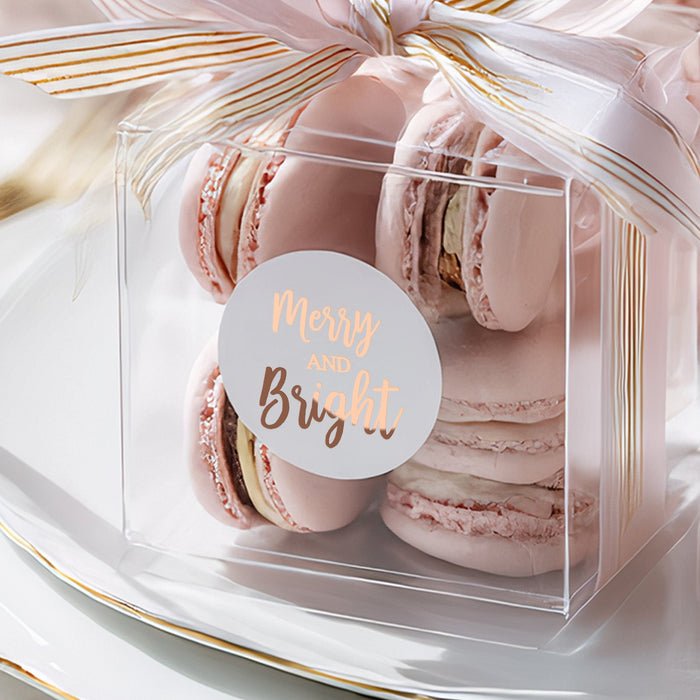 Merry and Bright Christmas Stickers - XOXOKristen