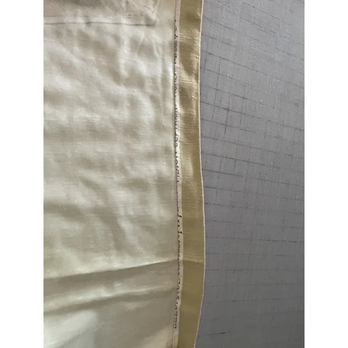 Mid Century Modern Gold Atomic Drapery Panel - Annabel Bleu