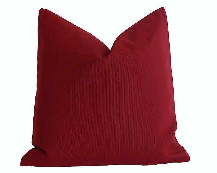 Navy Sunbrella Outdoor Pillow cover / Sunbrella Solids - Annabel Bleu