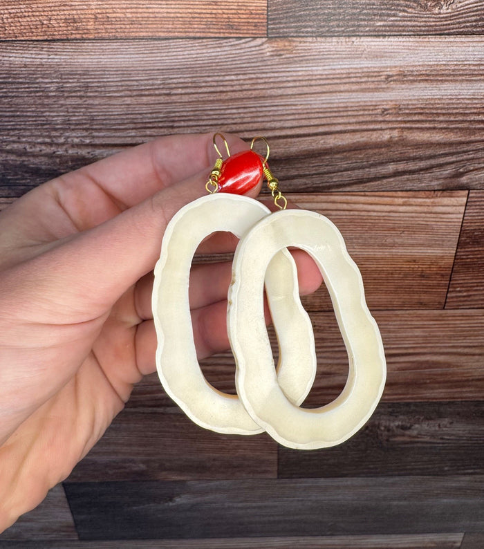Walrus Tusk Hoop