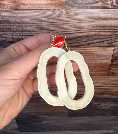 Walrus Tusk Hoop