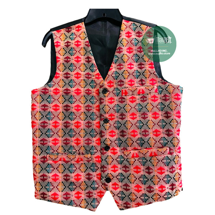 Nepali Dhaka Vest