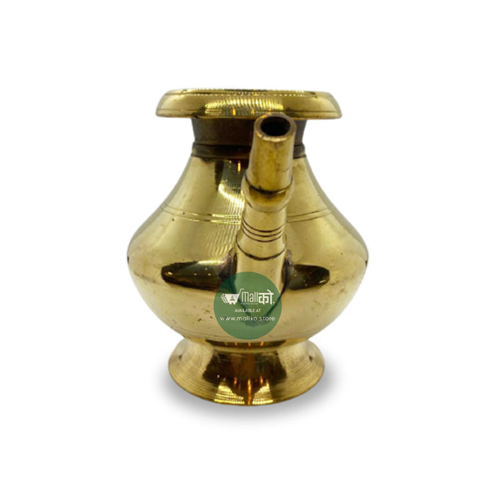 Handcrafted Nepali karuwa water vessel plain design