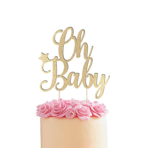 Oh Baby Cake Topper - XOXOKristen