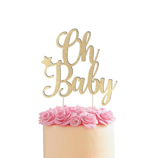 Oh Baby Cake Topper - XOXOKristen