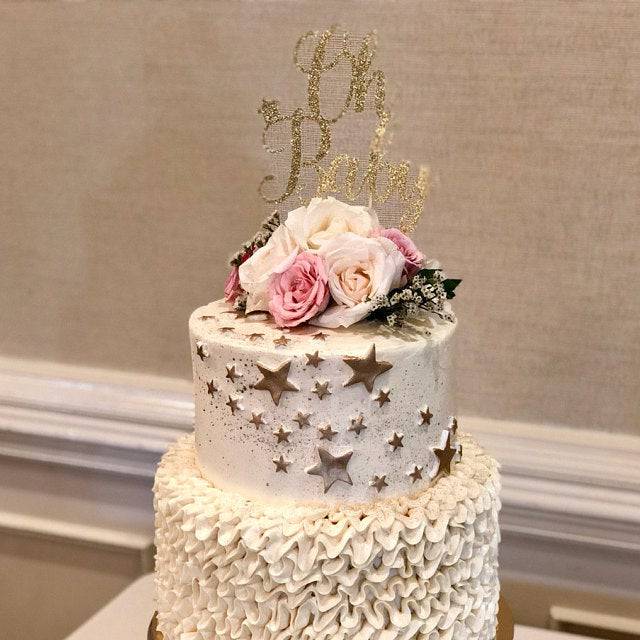 Oh Baby Cake Topper - XOXOKristen