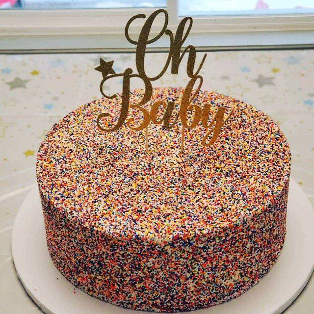 Oh Baby Cake Topper - XOXOKristen