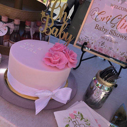 Oh Baby Cake Topper - XOXOKristen